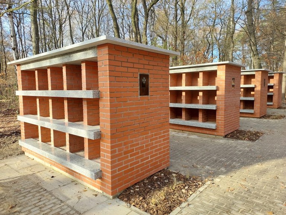 Nowe kolumbarium na cmentarzu Lipowym w Gliwicach
