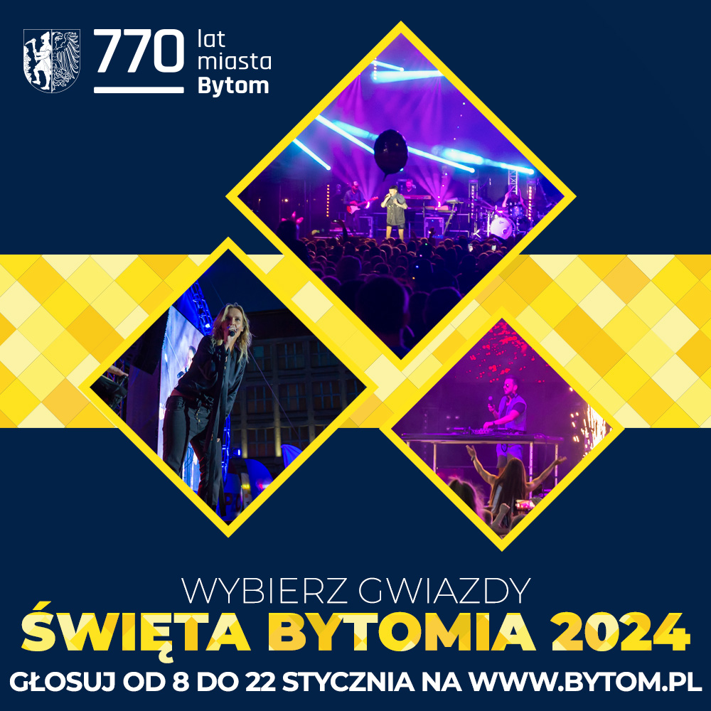 Kto zagra podczas Święta Bytomia? Rusza internetowe głosowanie