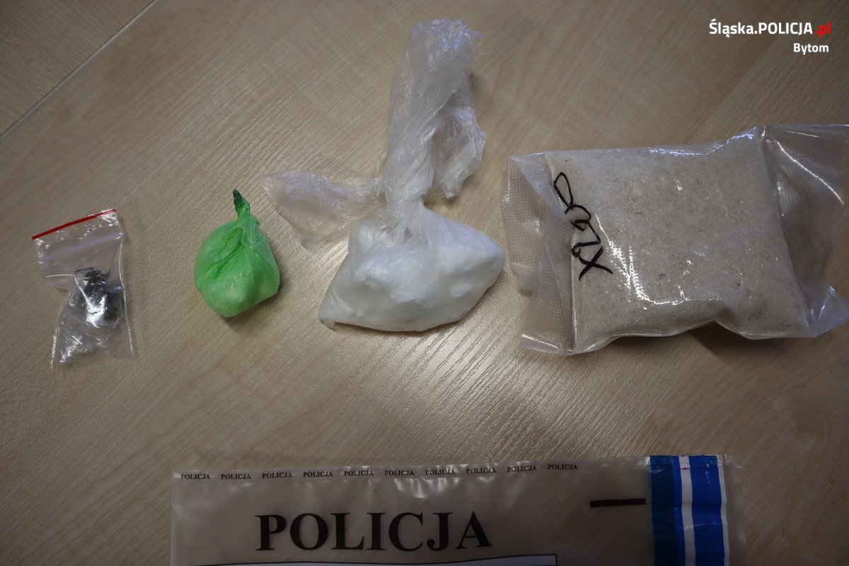23-latek z Bytomia zatrzymany z narkotykami! Grozi mu do 10 lat odsiadki