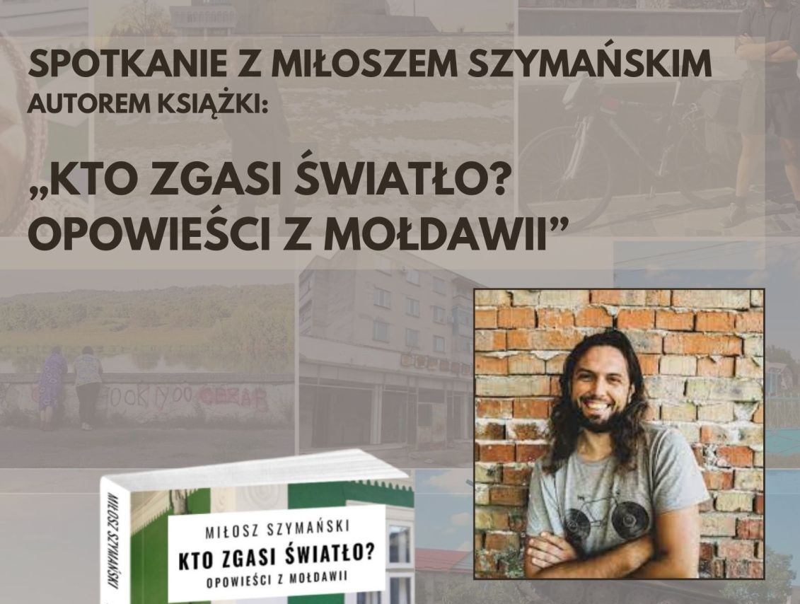 Spotkanie z Miłoszem Szymańskim, podróżnikiem i podcasterem