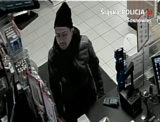 Groził pracownicy stacji paliw w Sosnowcu. Poznajesz tego mężczyznę?