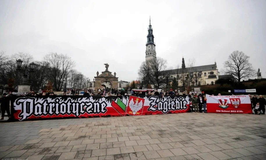 Kibice Zagłębia uczestniczyli w Pielgrzymce środowisk kibicowskich na Jasną Górę!