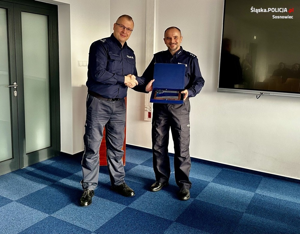 W Policji służył 30 lat. W Sosnowcu pożegnano kom. Jamrozego