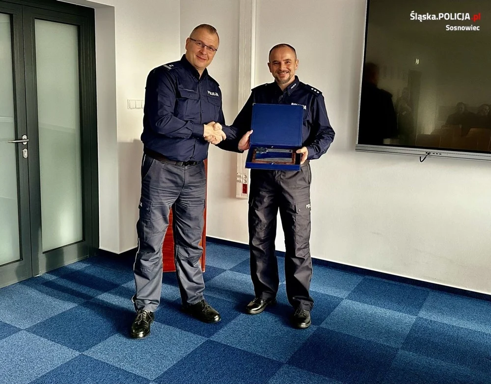 W Policji służył 30 lat. W Sosnowcu pożegnano kom. Jamrozego