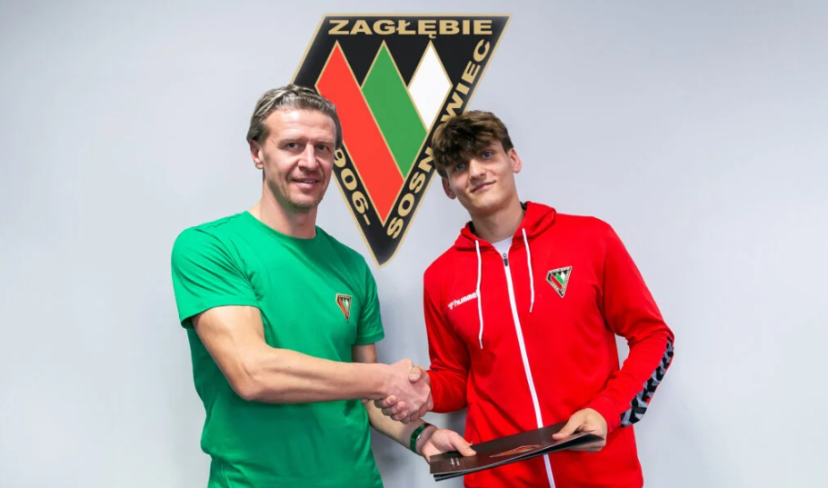 Maciej Wybański podpisał profesjonalny kontrakt z Zagłębiem Sosnowiec