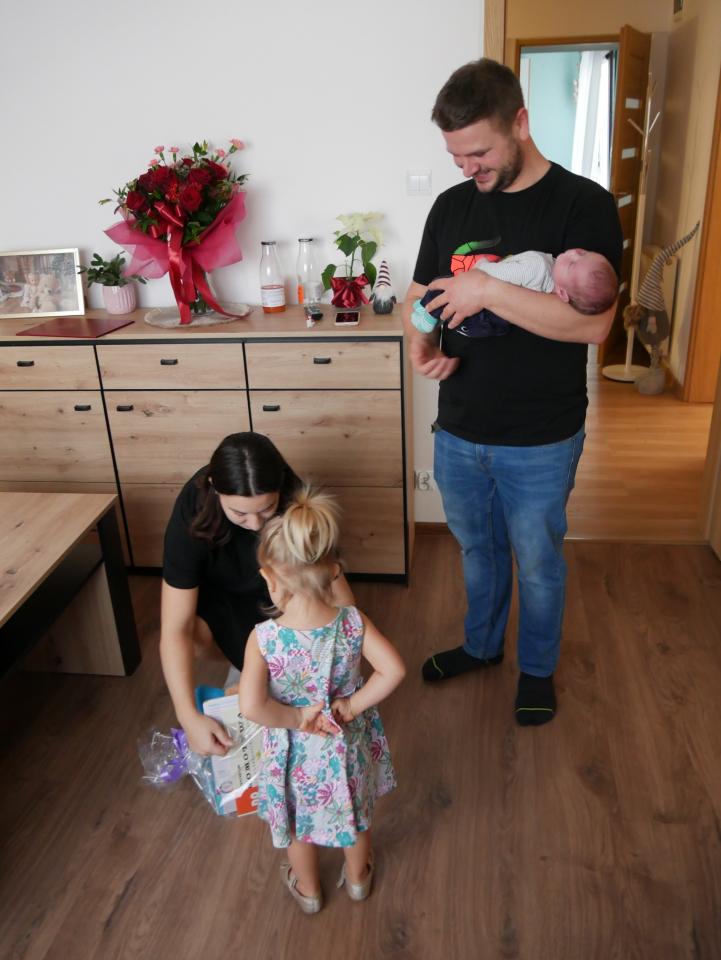 Odwiedziny u małego Tymka 8