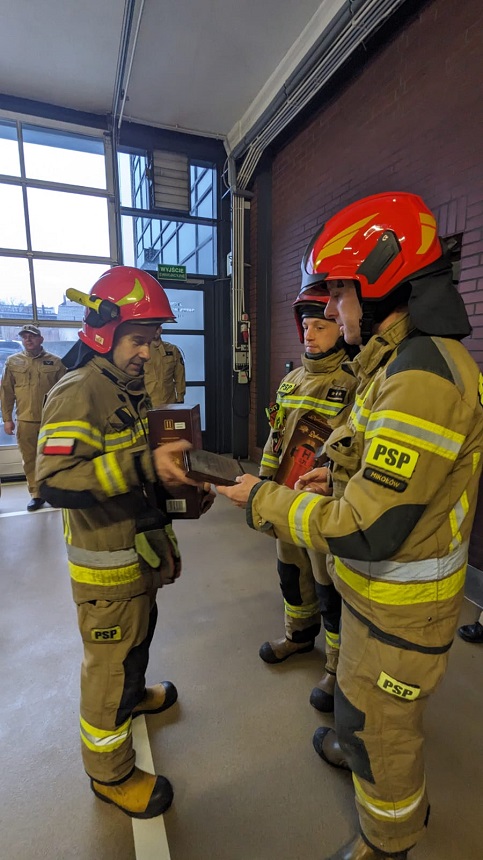 Starszy ogniomistrz Arkadiusz Korcz żegna się ze służbą!