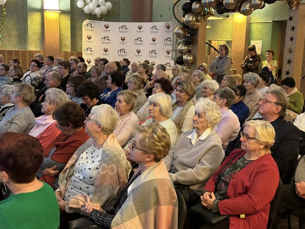 Marcin Krupa wziął udział w koncercie noworocznym dla mieszkańców Zawodzia