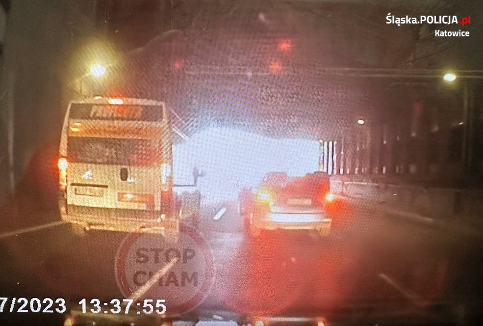 2 tys. zł mandatu dla "szeryfa" drogowego w Katowicach. Policjanci ostrzegają