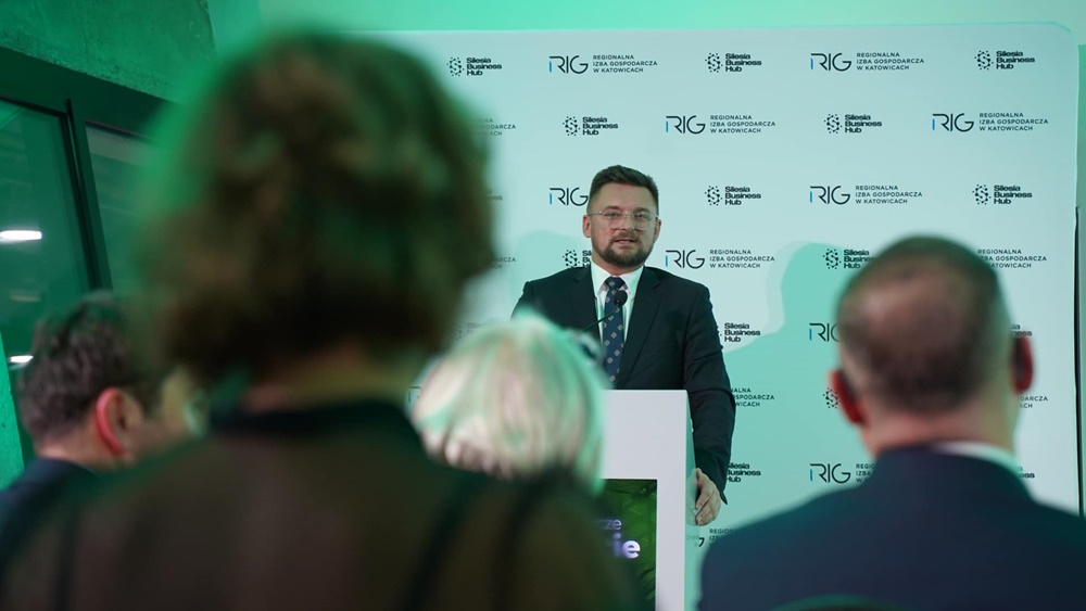 Gospodarcze Otwarcie Roku RIG. W spotkaniu wziął udział Marcin Krupa