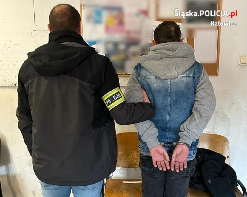 Katowice: Przewrócił mężczyznę i kopał go w głowę. W chwili zatrzymania był pijany!