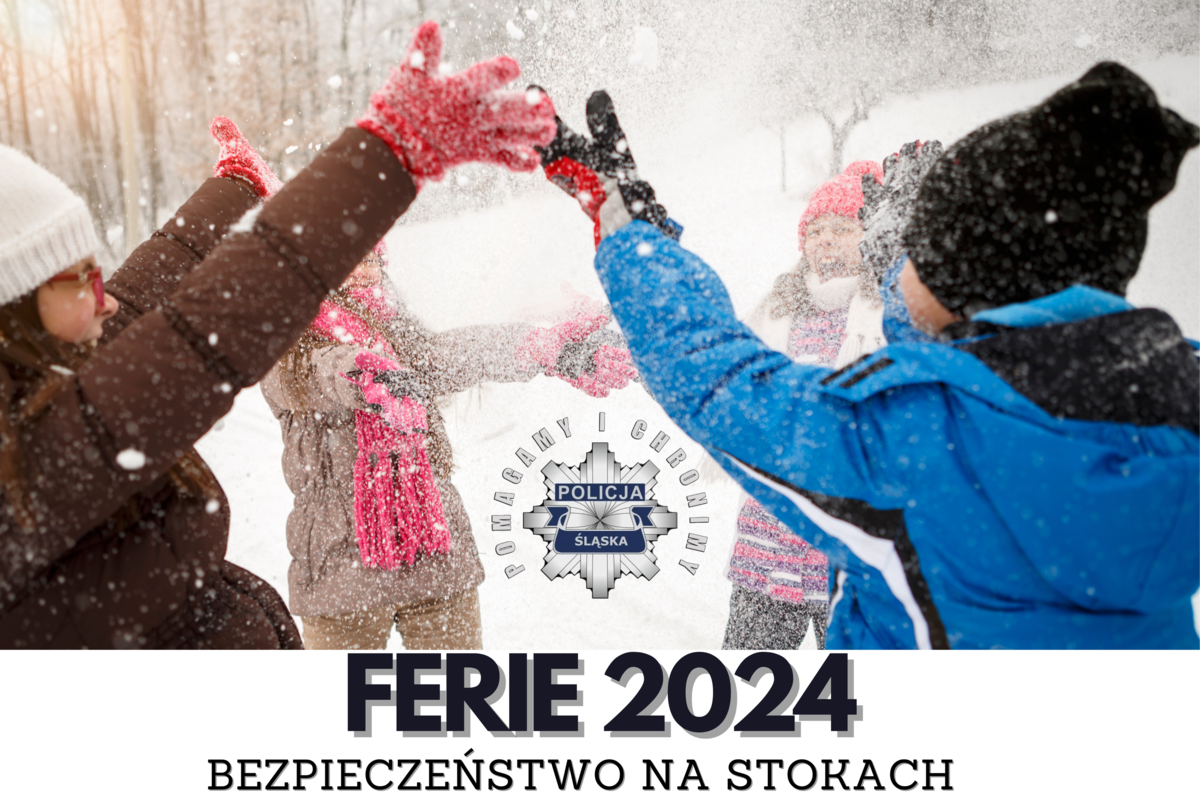 Bezpieczne Ferie 2024 w województwie śląskim