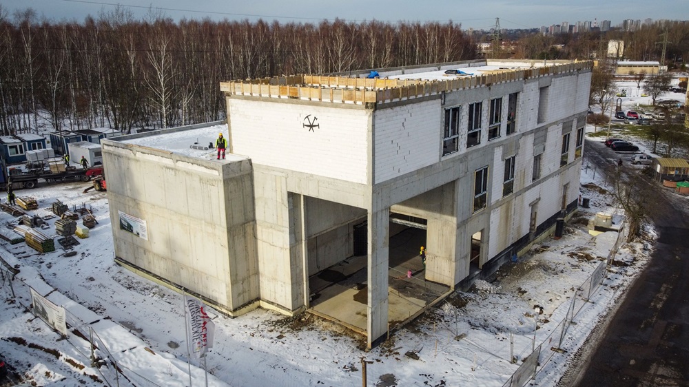 Kolejny etap budowy Miejskiego Domu Kultury Witosa osiągnięty