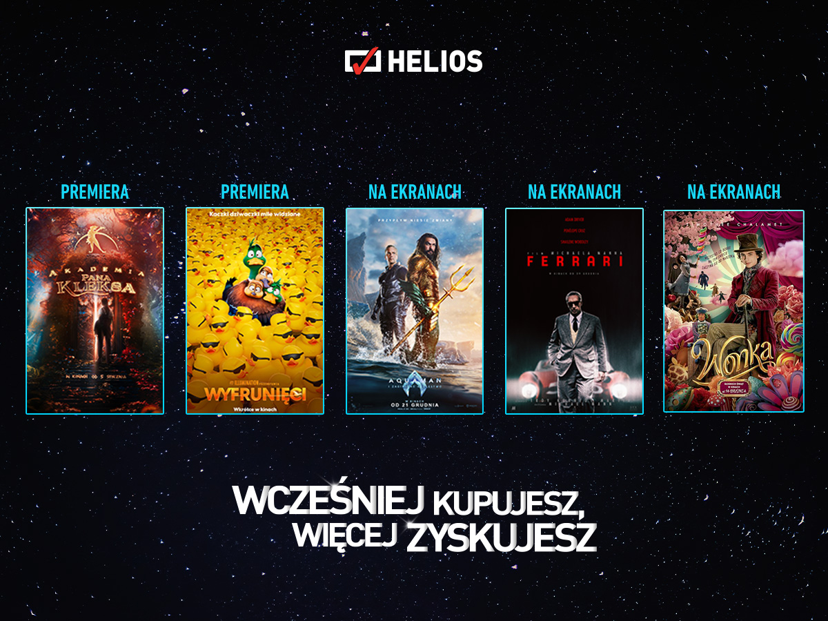Nowy Rok w kinach Helios 8