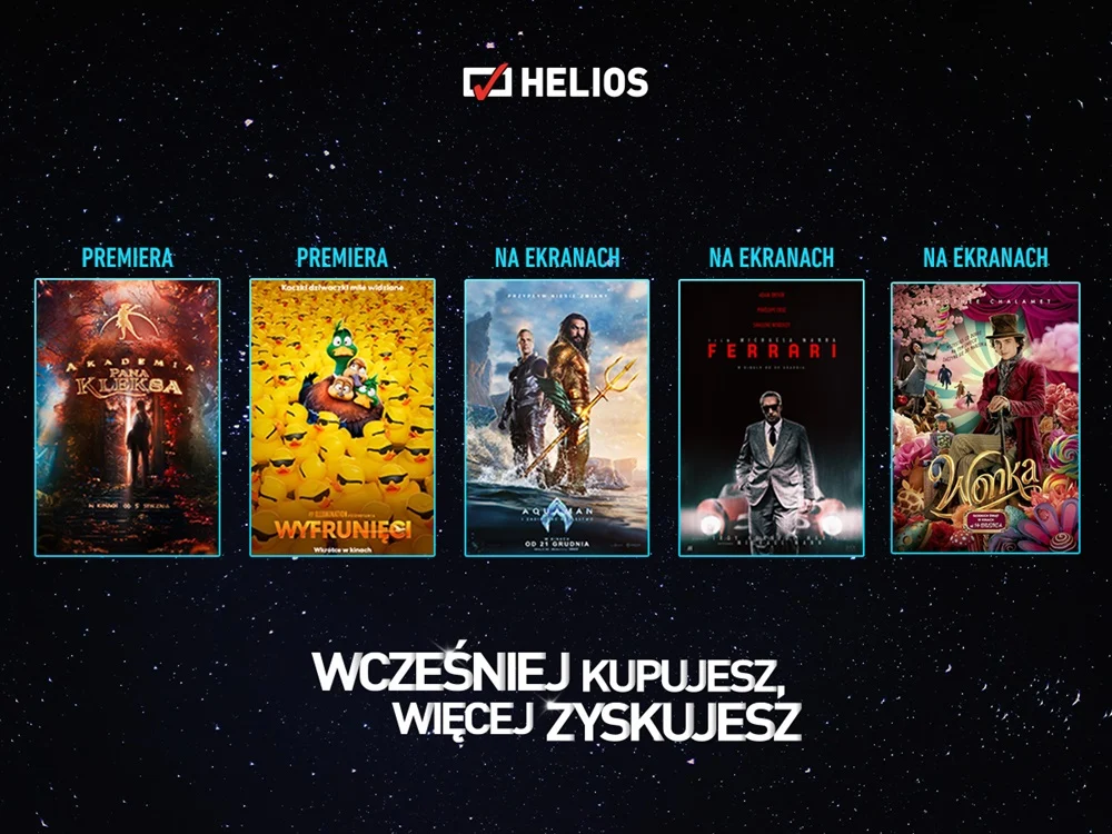 Nowy rok i nowe, porywające filmy w kinach Helios