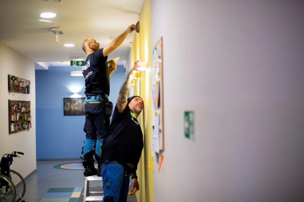 Siedziba PSONI po remoncie! Pomogła żorska firma