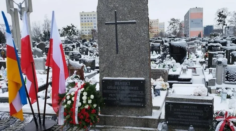 W Żorach uczczono pamięć ofiar Marszu Śmierci