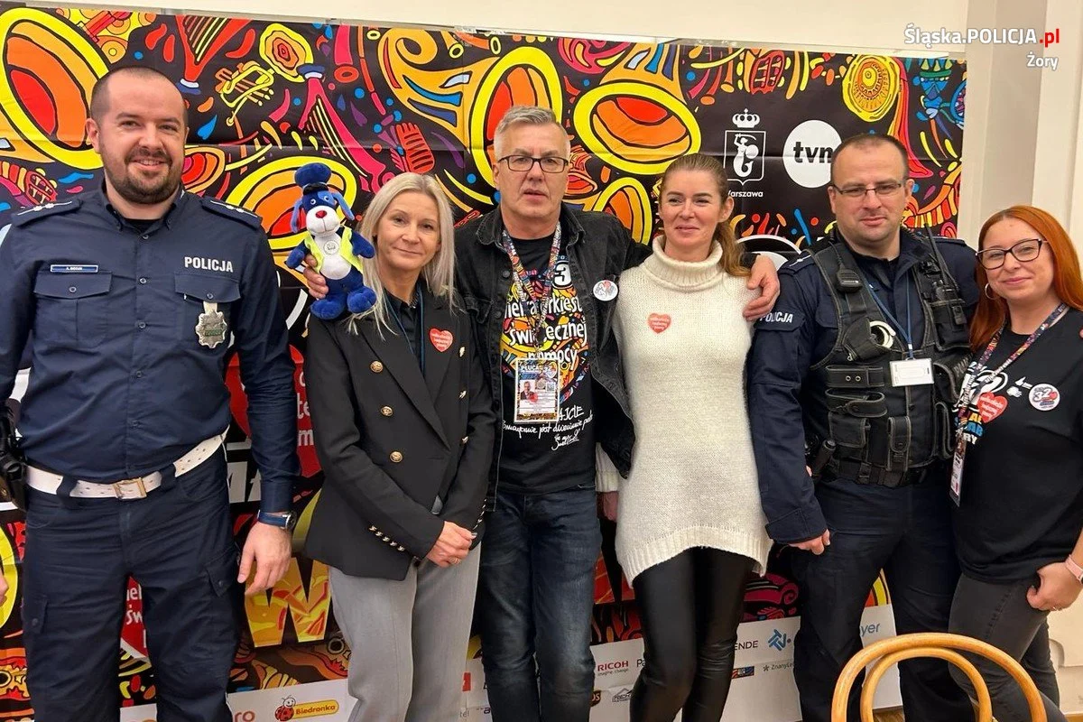 Żorscy policjanci zagrali z Wielką Orkiestrą Świątecznej Pomocy