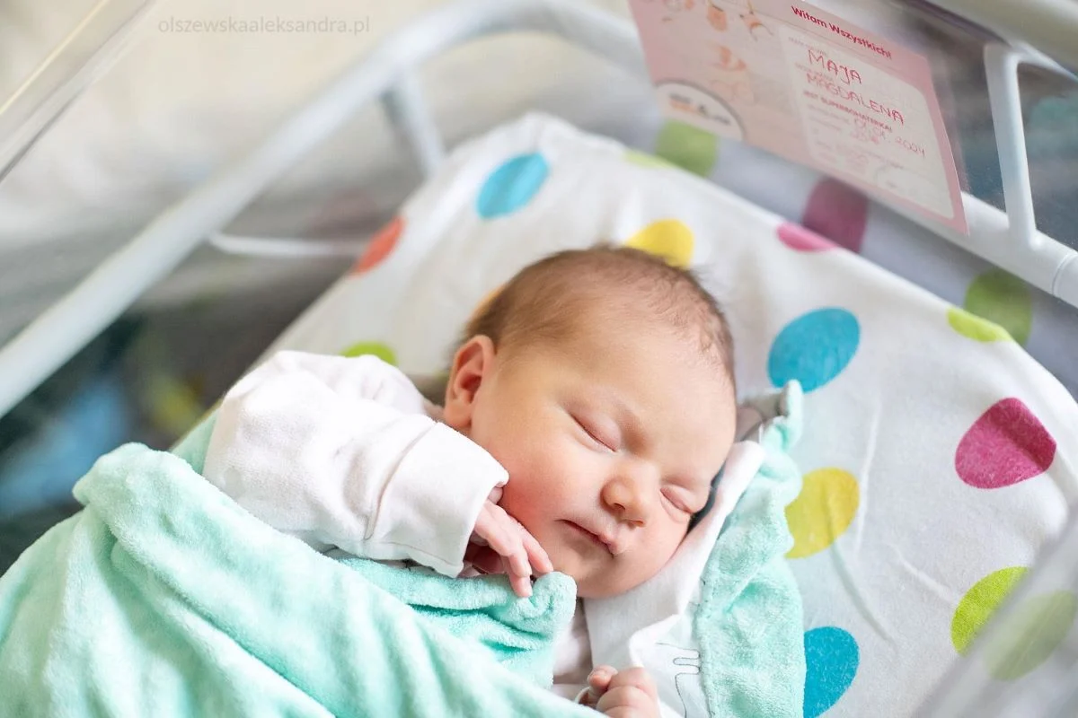Mała Maja to pierwsze dziecko urodzone w Chorzowie w 2024 roku!