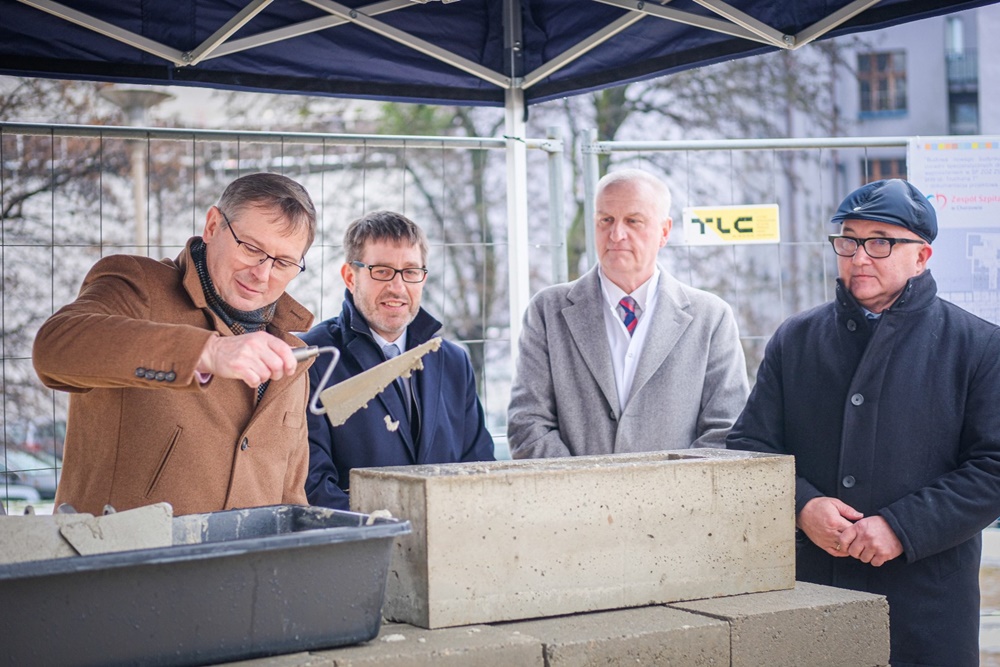 Za nami inauguracja budowy budynku poradni specjalistycznych w Zespole Szpitali Miejskich