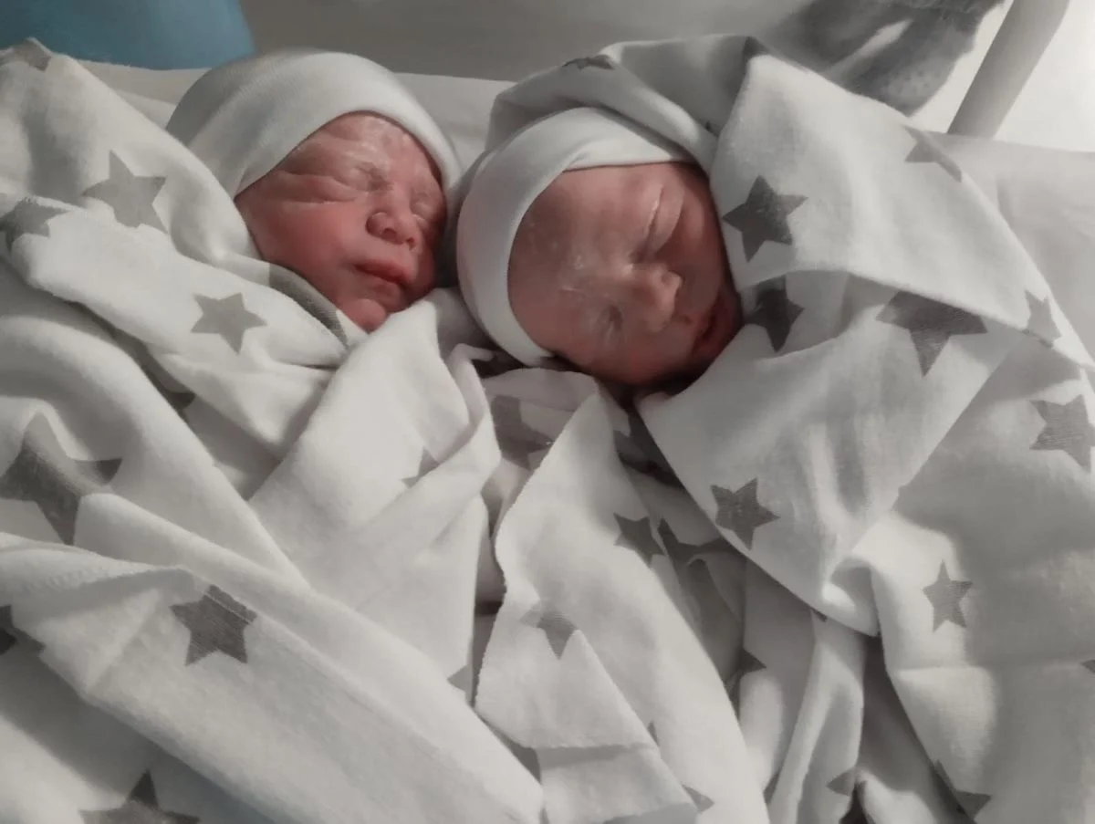 [AKTUALIZACJA] Filip i Wiktor to pierwsze dzieci urodzone w 2024 roku w ZOZ Świętochłowice