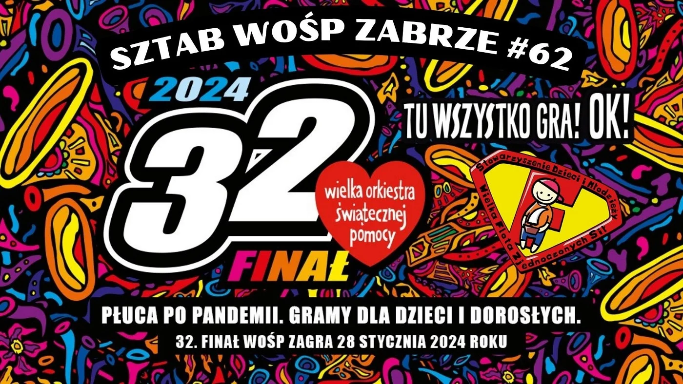 Wkrótce 32. Finał Wielkiej Orkiestry Świątecznej Pomocy w Zabrzu. Sprawdź program!