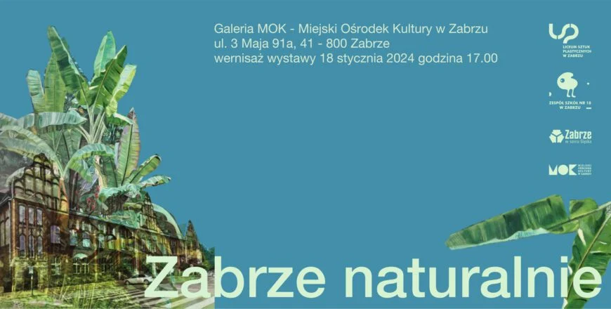 Wernisaż wystawy malarskich prac uczniów zabrzańskich szkół plastycznych