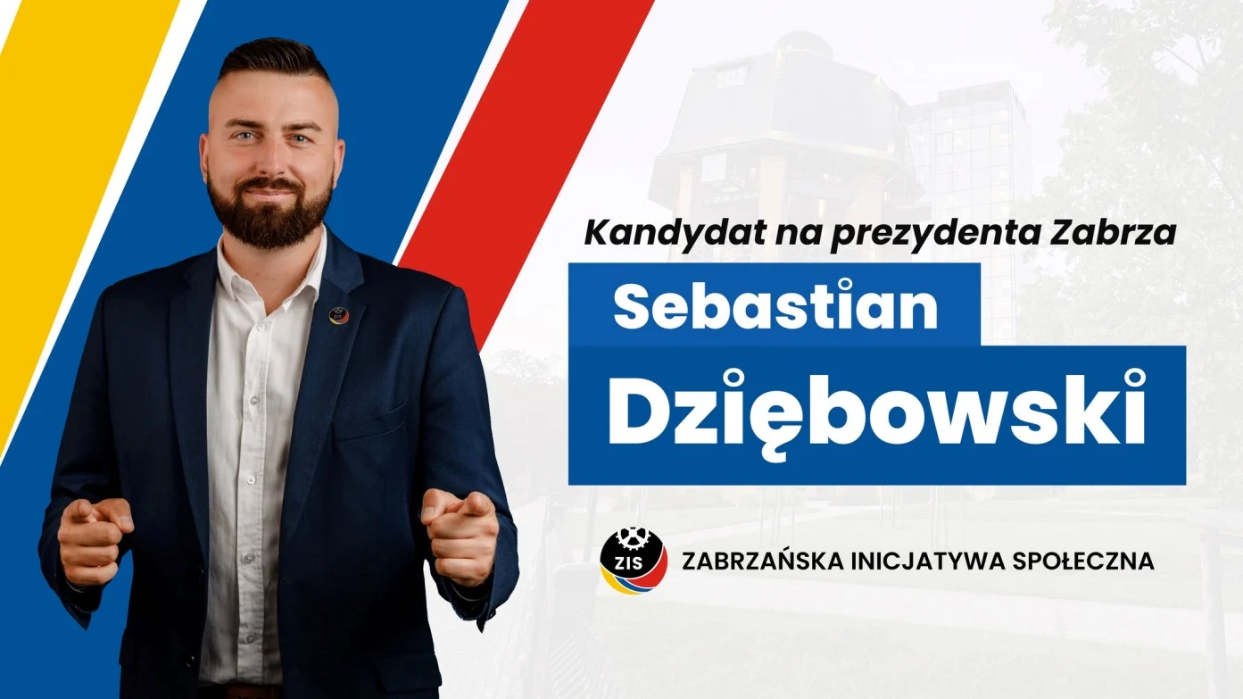 Sebastian Dziębowski również kandyduje na fotel prezydenta
