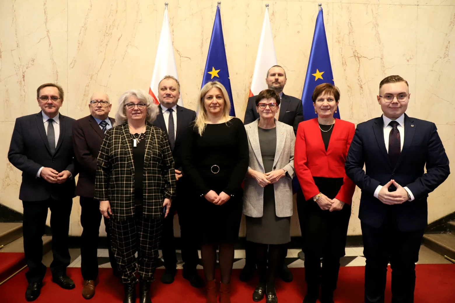 Spotkanie z przedstawicielami mniejszości niemieckiej w Śląskim Urzędzie Wojewódzkim