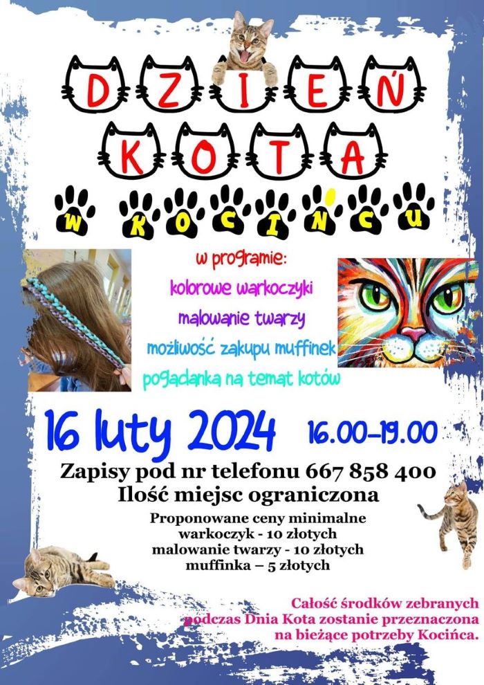 Spędź Dzień Kota w Kocińcu!