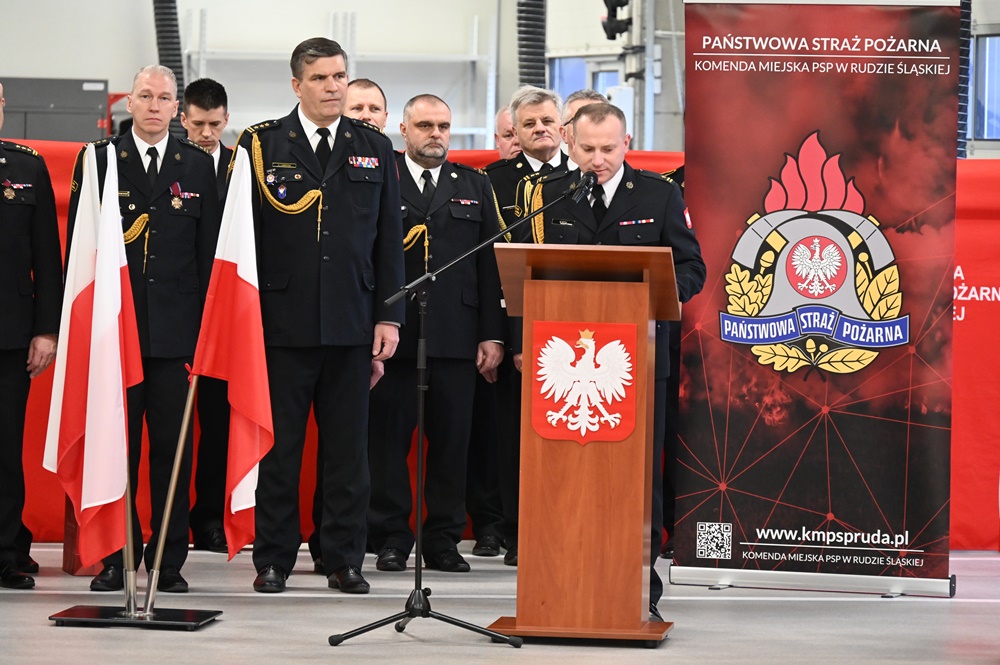 Zmiana komendanta PSP Ruda Śląska 12