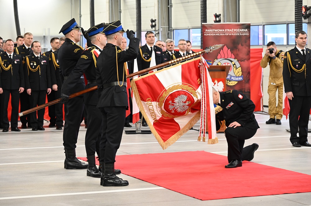 Zmiana komendanta PSP Ruda Śląska 16
