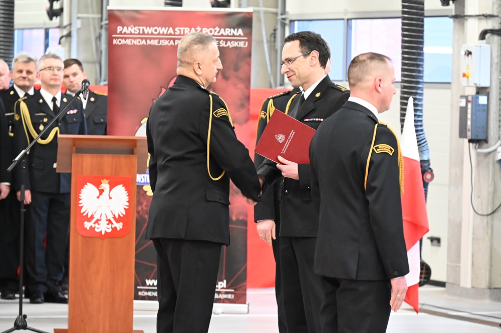 Zmiana komendanta PSP Ruda Śląska 18
