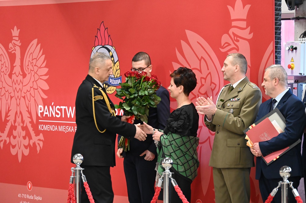 Zmiana komendanta PSP Ruda Śląska 24