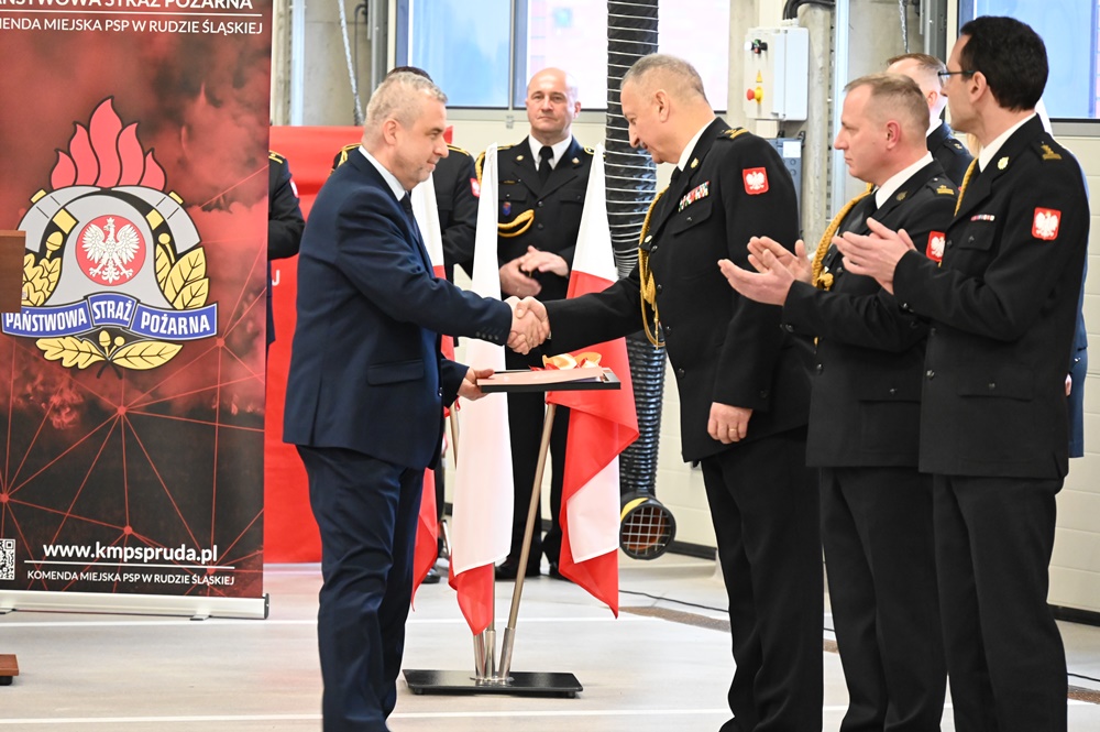 Zmiana komendanta PSP Ruda Śląska 27