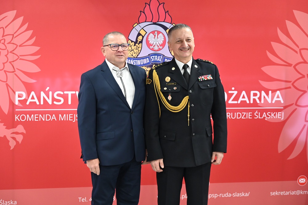 Zmiana komendanta PSP Ruda Śląska 32