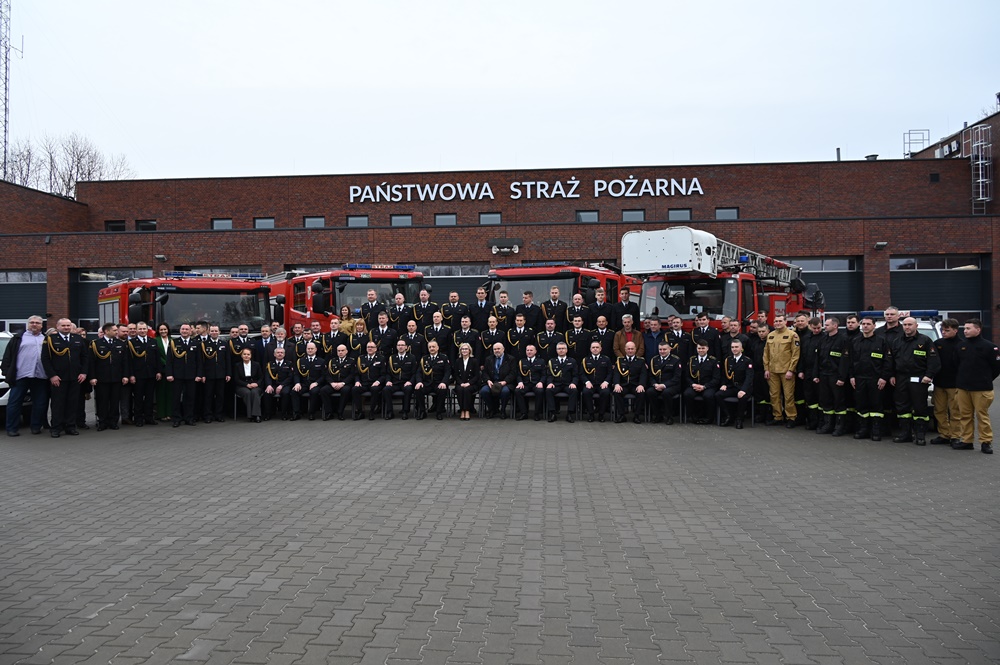 Komendant PSP Ruda Śląska - st. bryg. Andrzej Małysiak przeszedł na emeryturę