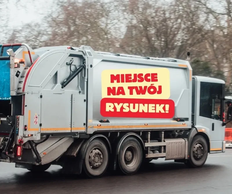 Rusza konkurs dla uczniów szkół podstawowych. Do zaprojektowania grafika na śmieciarkę