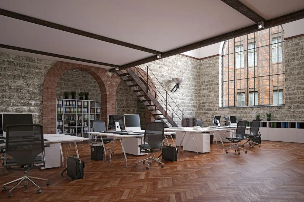 Trendy w architekturze wnętrz 2024 - odważne tekstury i naturalne materiały