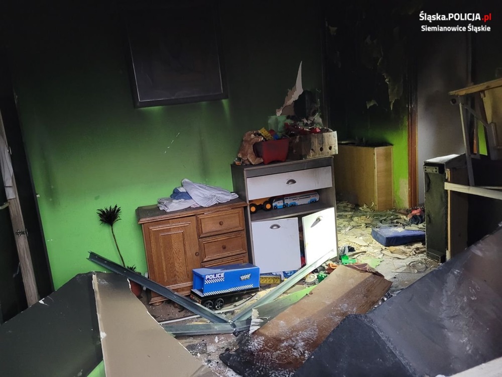 [AKTUALIZACJA] Pożar w Siemianowicach Śląskich. Nie żyje 4-letnie dziecko!