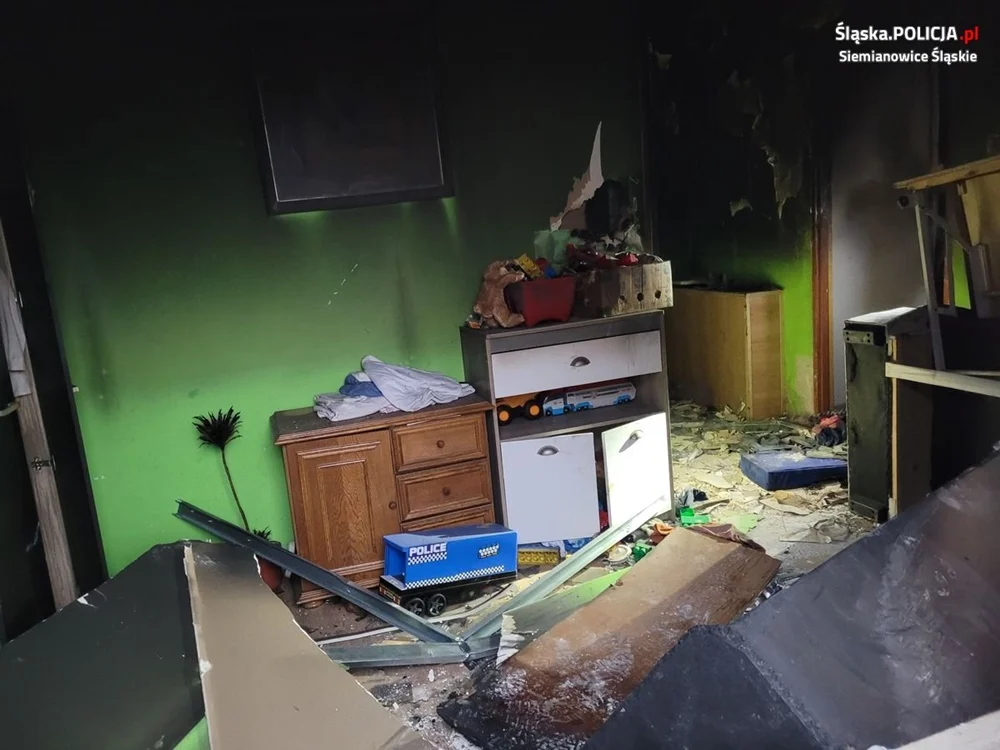 [AKTUALIZACJA] Pożar w Siemianowicach Śląskich. Nie żyje 4-letnie dziecko!
