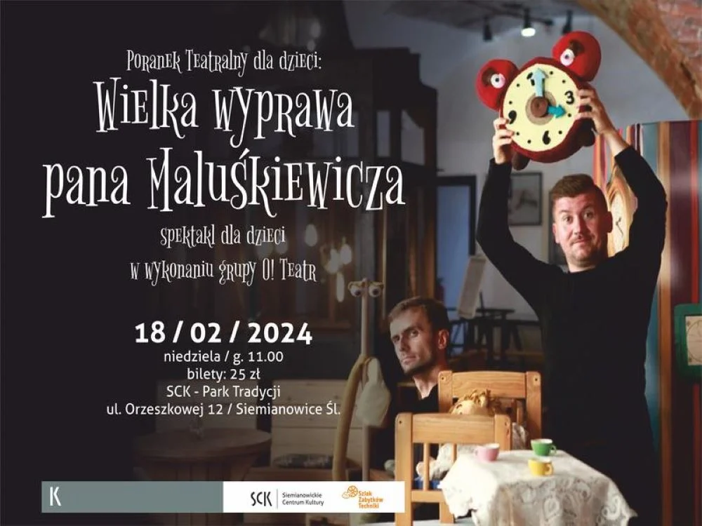 Niedzielny poranek Teatralny dla dzieci w Parku Tradycji