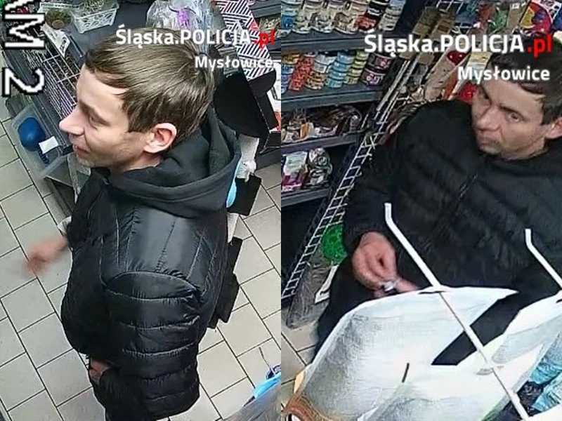 Kradzież portfela w sklepie zoologicznym. Poznajesz tego mężczyznę?