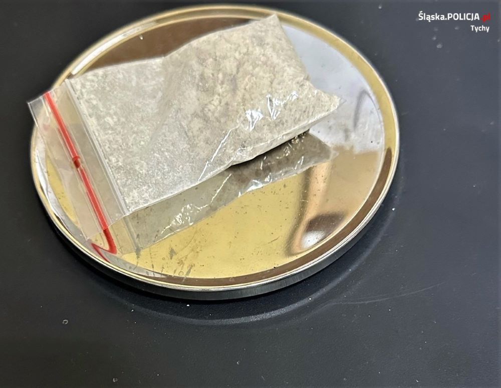 29-letni Tyszanin został zatrzymany za posiadanie około 770 gram narkotyków