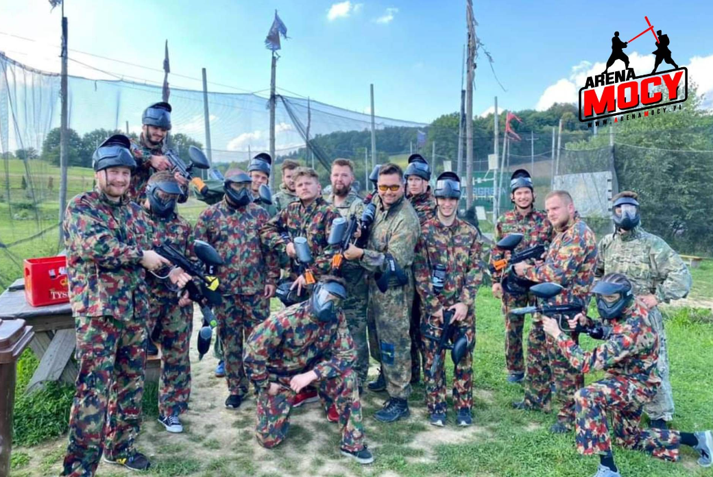 Zaledwie godzina jazdy dzieli nas od największego pola paintballowego w Polsce