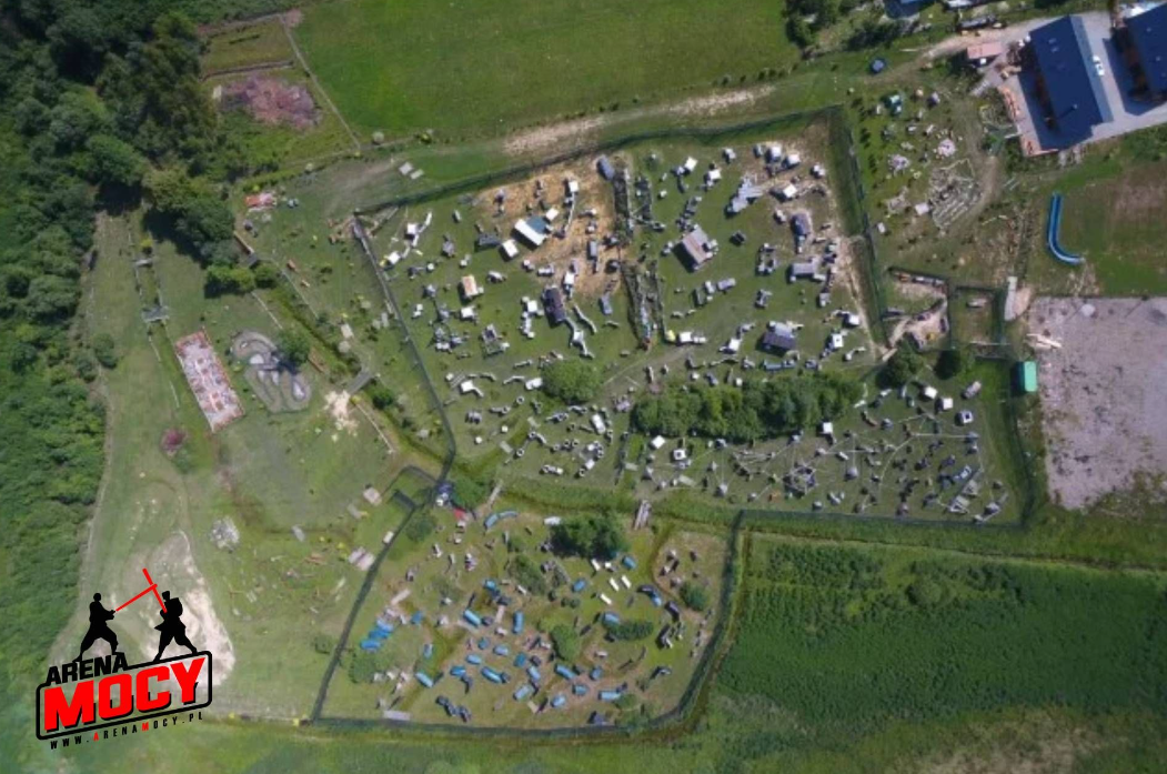 Zaledwie godzina jazdy dzieli nas od największego pola paintballowego w Polsce