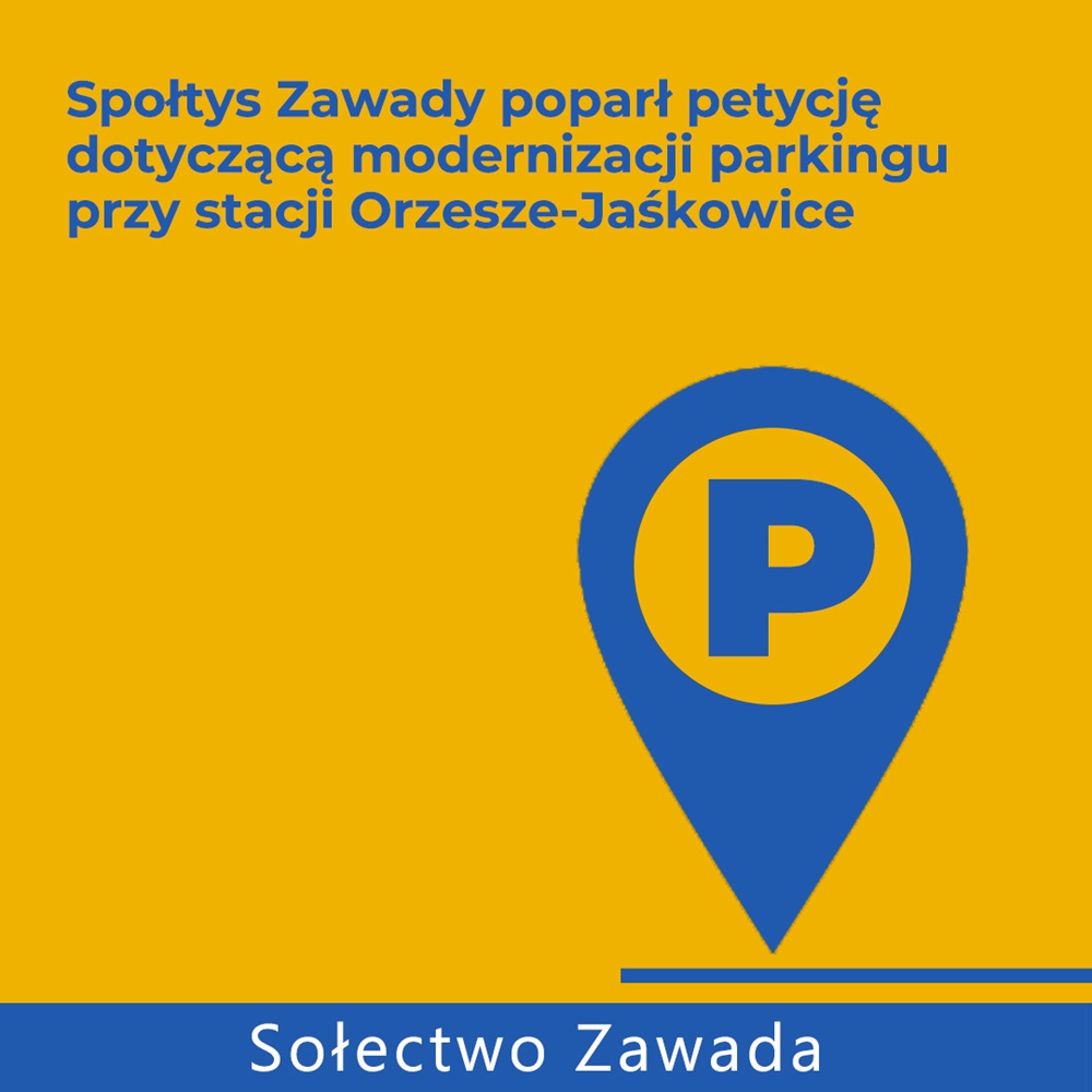 Sołtys Orzesza Zawady popiera petycję o lepszy parking