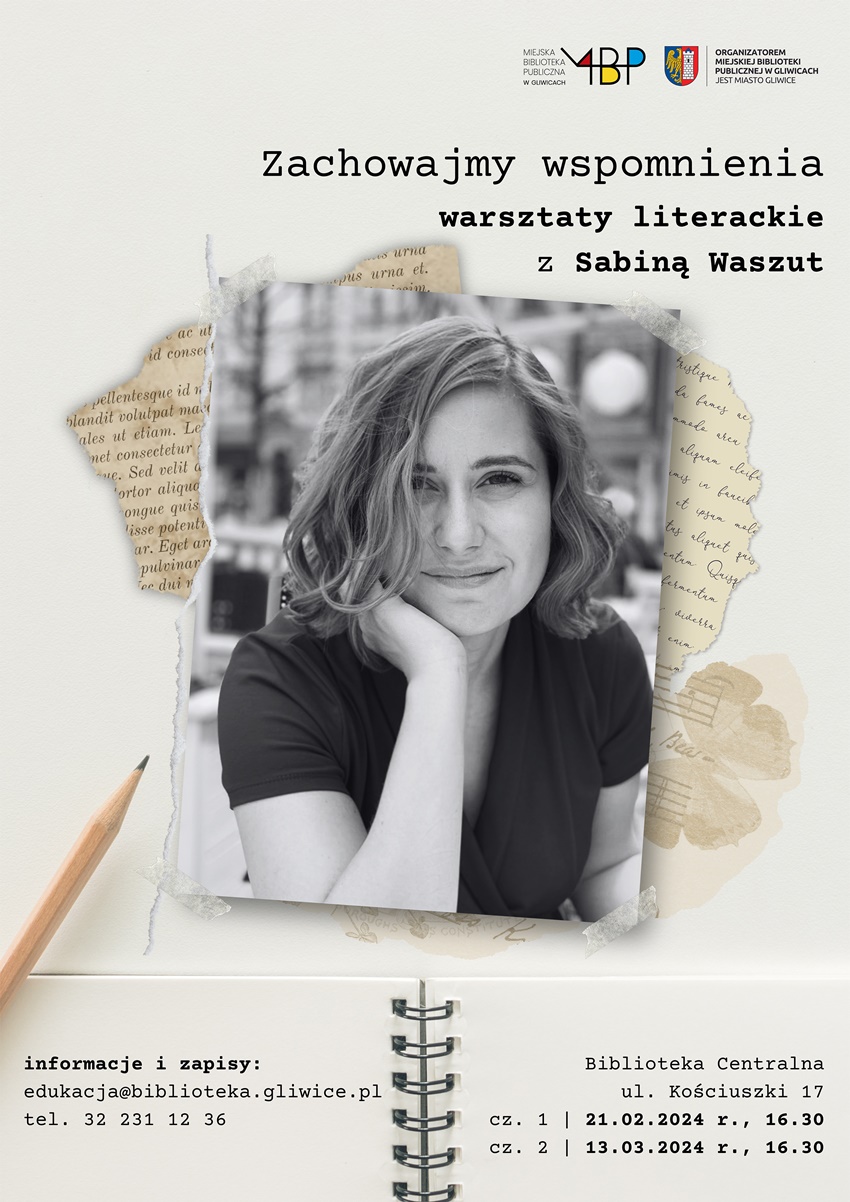 Klub Pisarzy w Gliwicach. Spotkanie warsztatowe z Sabiną Waszut