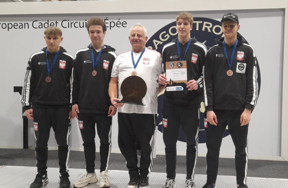 Szpadzista Piasta trzeci w drużynowym Pucharze Europy!