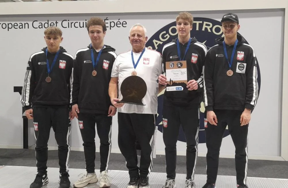 Szpadzista Piasta trzeci w drużynowym Pucharze Europy!